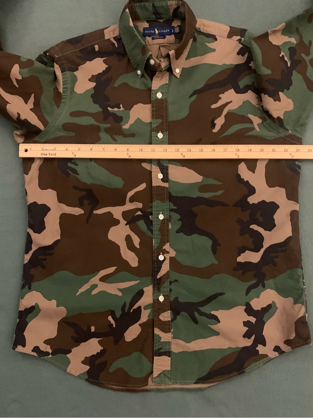 RALPH LAUREN LS Lined Heavy Cotton Classic Fit Outdoor Shirt - Picture 6 of 9